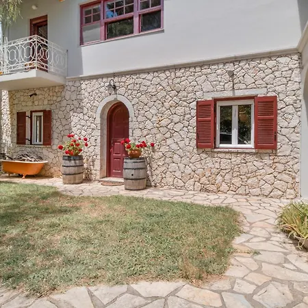 Ferienhaus Stone House In Katouna With Garden *