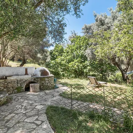 Stone House In With Garden *