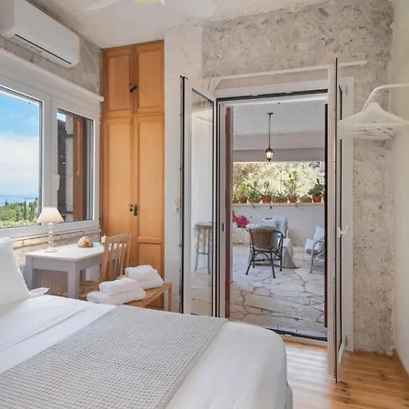 別荘 Stone House In Katouna With Garden *